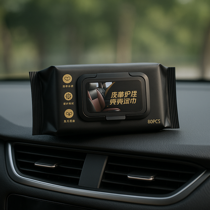 ShinePlus Wipes™ Car & Bike Instant Magic Wipes (Pack 2)