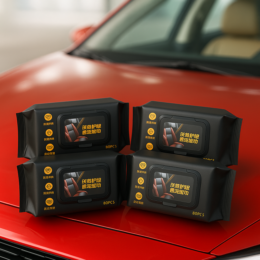 ShinePlus Wipes™ Car & Bike Instant Magic Wipes (Pack 2)