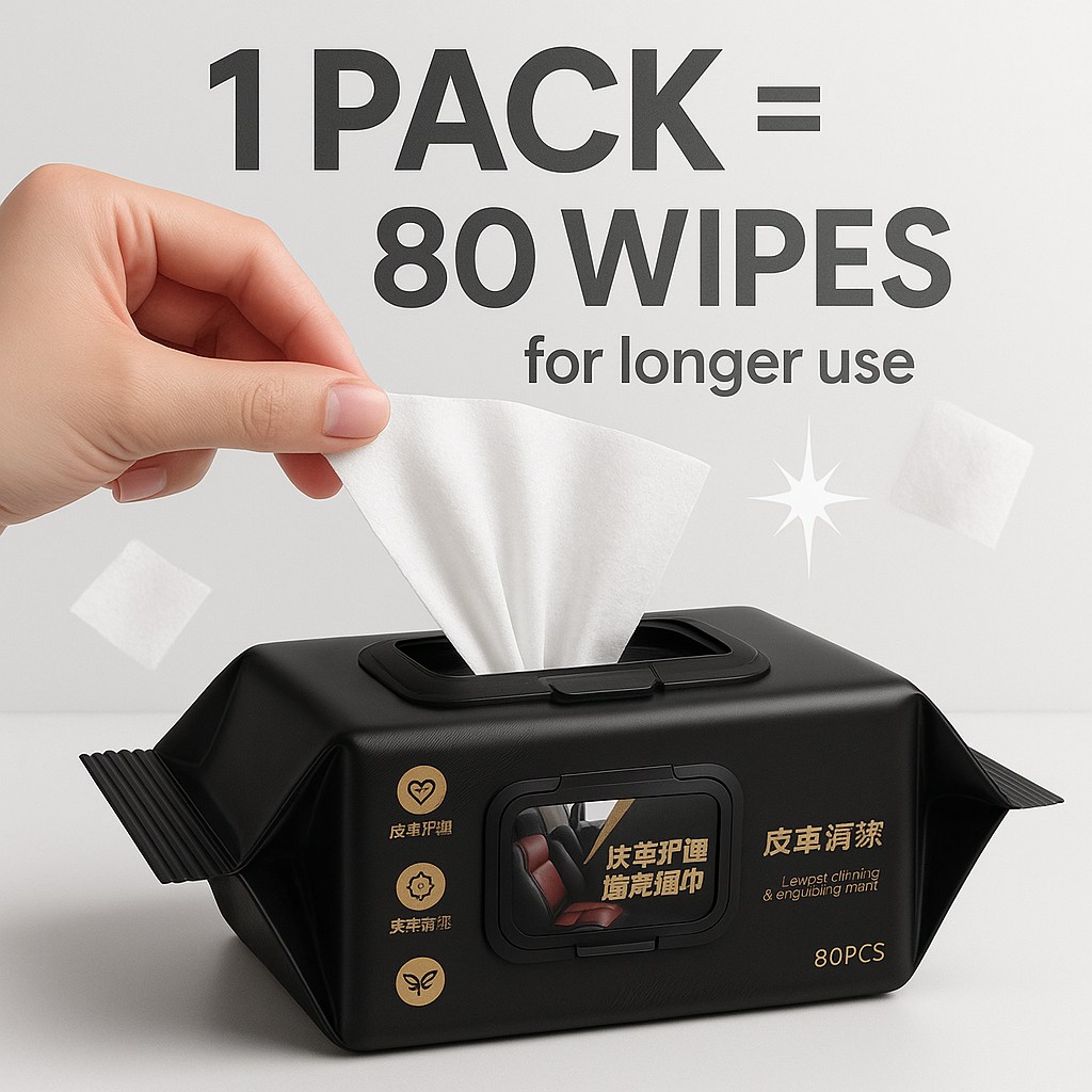 ShinePlus Wipes™ Car & Bike Instant Magic Wipes (Pack 2)
