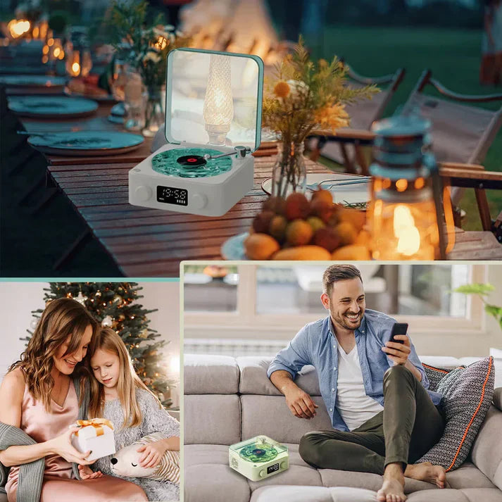 LumeWave™ Crystal Glow Bluetooth Speaker