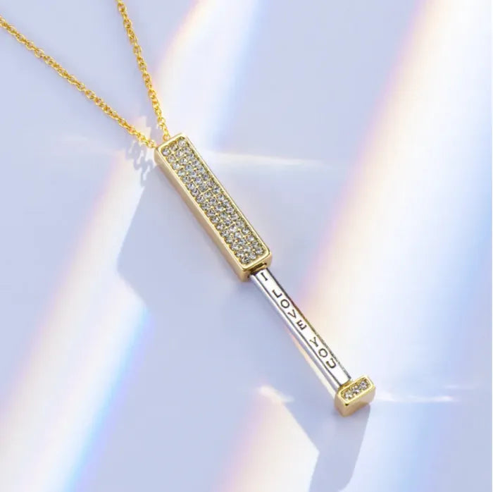 Secret Message Bar Necklace